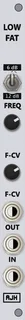 AJH Synth Low Fat VCF — 2 HP