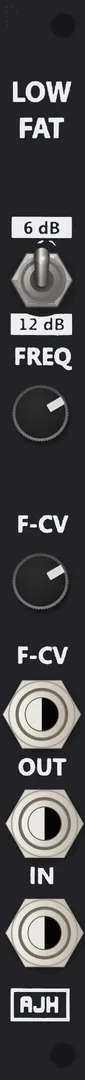 AJH Synth Low Fat VCF — 2 HP