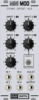 AJH Synth MiniMod CV Mix-Offset-VCA — 10 HP
