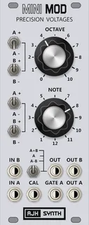 AJH Synth MiniMod Precision Voltages — 10 HP