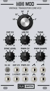 AJH Synth MiniMod VCO — 14 HP