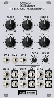 AJH Synth Triple Cross — 14 HP