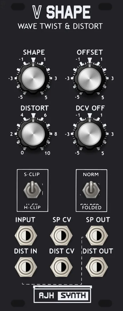 AJH Synth V-Shape — 10 HP