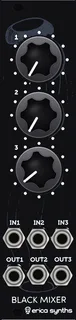 Erica Synths Black Mixer V2 — 6 HP
