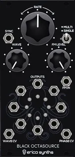 Erica Synths Black Octasource — 12 HP