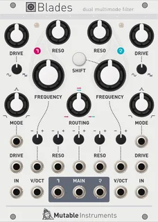 Mutable Instruments Blades — 18 HP
