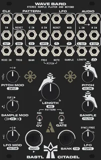 Bastl Instruments Citadel Wave Bard — 16 HP