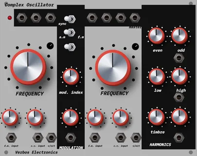 Verbos Electronics Complex Oscillator — 32 HP