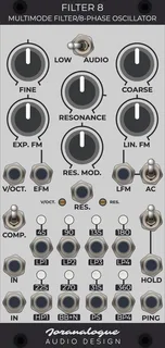 Joranalogue Audio Design Filter 8 — 12 HP