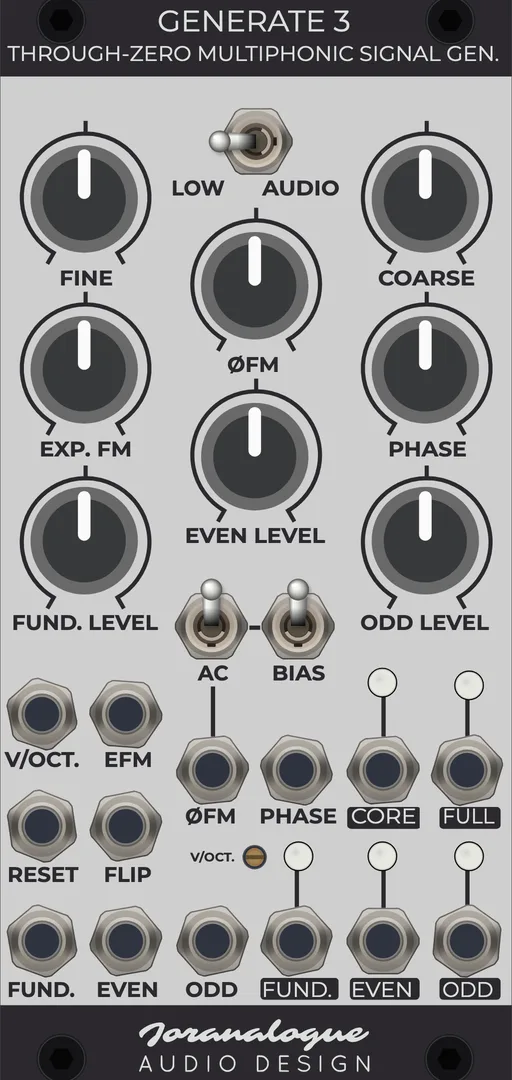 Joranalogue Audio Design Generate 3 — 12 HP
