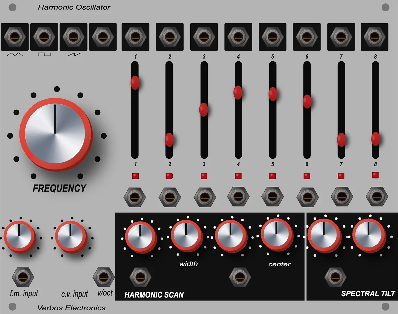 Verbos Electronics Harmonic Oscillator — 32 HP