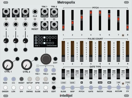 Intellijel Metropolix — 34 HP