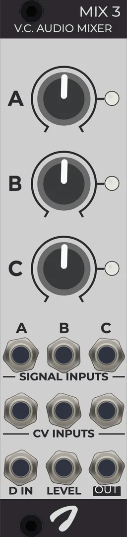 Joranalogue Audio Design Mix 3 — 6 HP