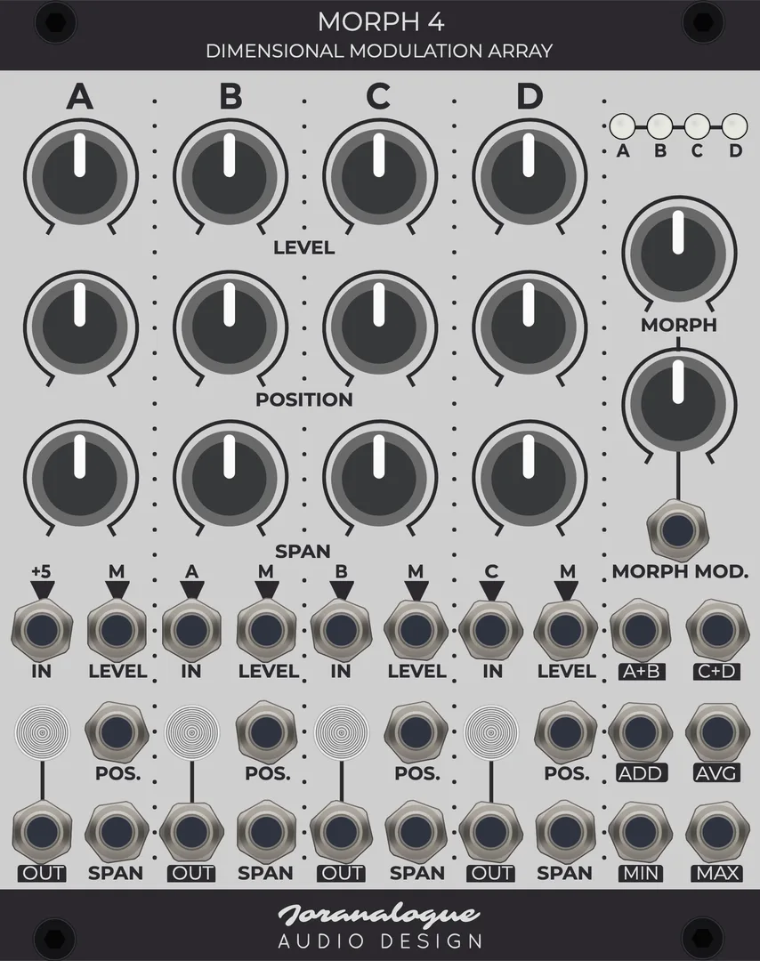 Joranalogue Audio Design Morph 4 — 20 HP