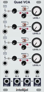 Intellijel Quad VCA — 12 HP