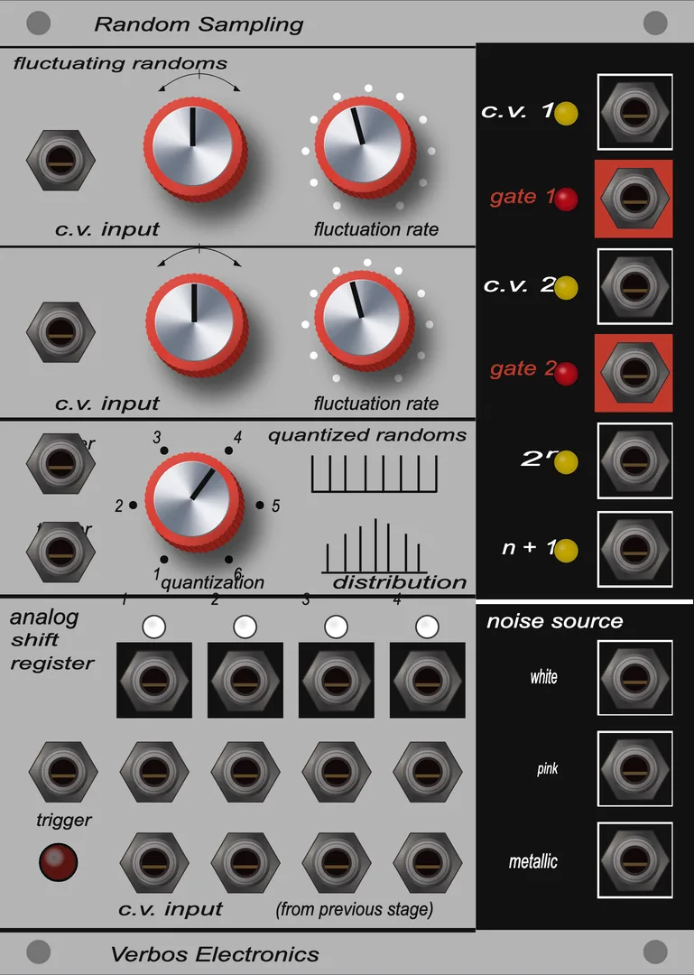 Verbos Electronics Random Sampling — 18 HP