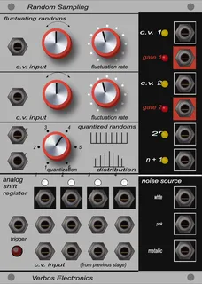 Verbos Electronics Random Sampling — 18 HP