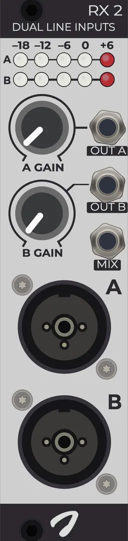 Joranalogue Audio Design Receive 2 — 6 HP