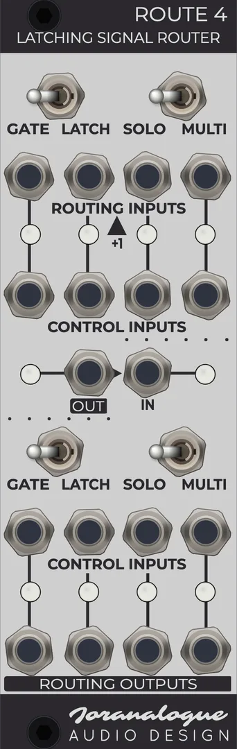 Joranalogue Audio Design Route 4 — 8 HP
