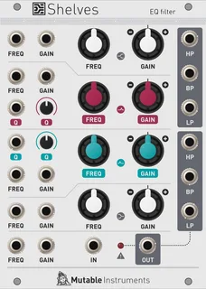 Mutable Instruments Shelves — 18 HP