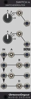 Joranalogue Audio Design Switch 4 — 8 HP