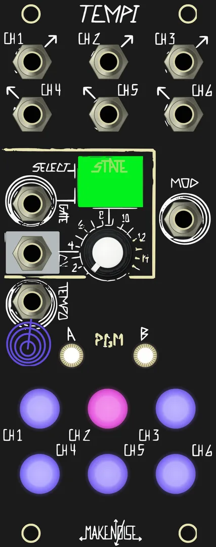 Make Noise TEMPI — 10 HP