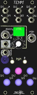 Make Noise TEMPI — 10 HP