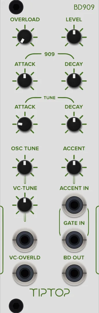 Tiptop Audio BD909 — 8 HP