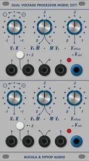 Tiptop Audio Dual Voltage Processor Model 257t — 14 HP