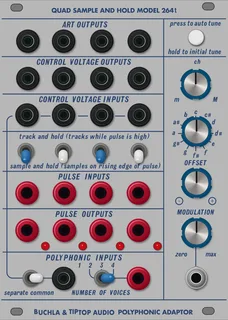 Tiptop Audio Quad Sample and Hold Model 264t — 18 HP