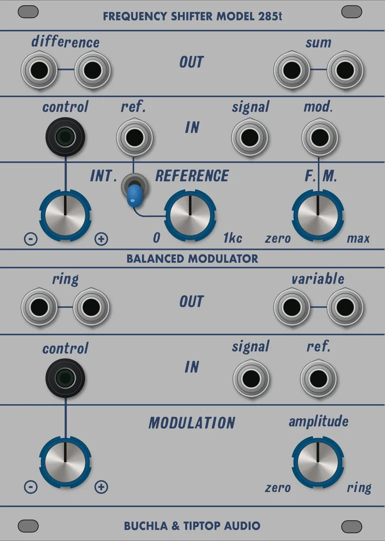 Tiptop Audio Frequency Shifter Model 285t — 18 HP