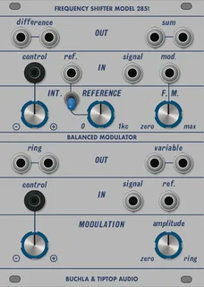 Tiptop Audio Frequency Shifter Model 285t — 18 HP