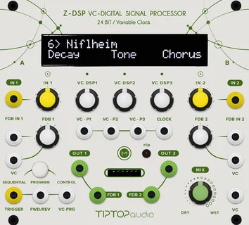 Tiptop Audio Z-DSP NS — 28 HP