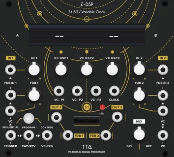 Tiptop Audio Z-DSP NS (black) — 28 HP
