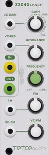 Tiptop Audio Z2040 LP-VCF — 8 HP