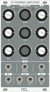 Audiophile Circuits League VC Panning Amplifier — 14 HP