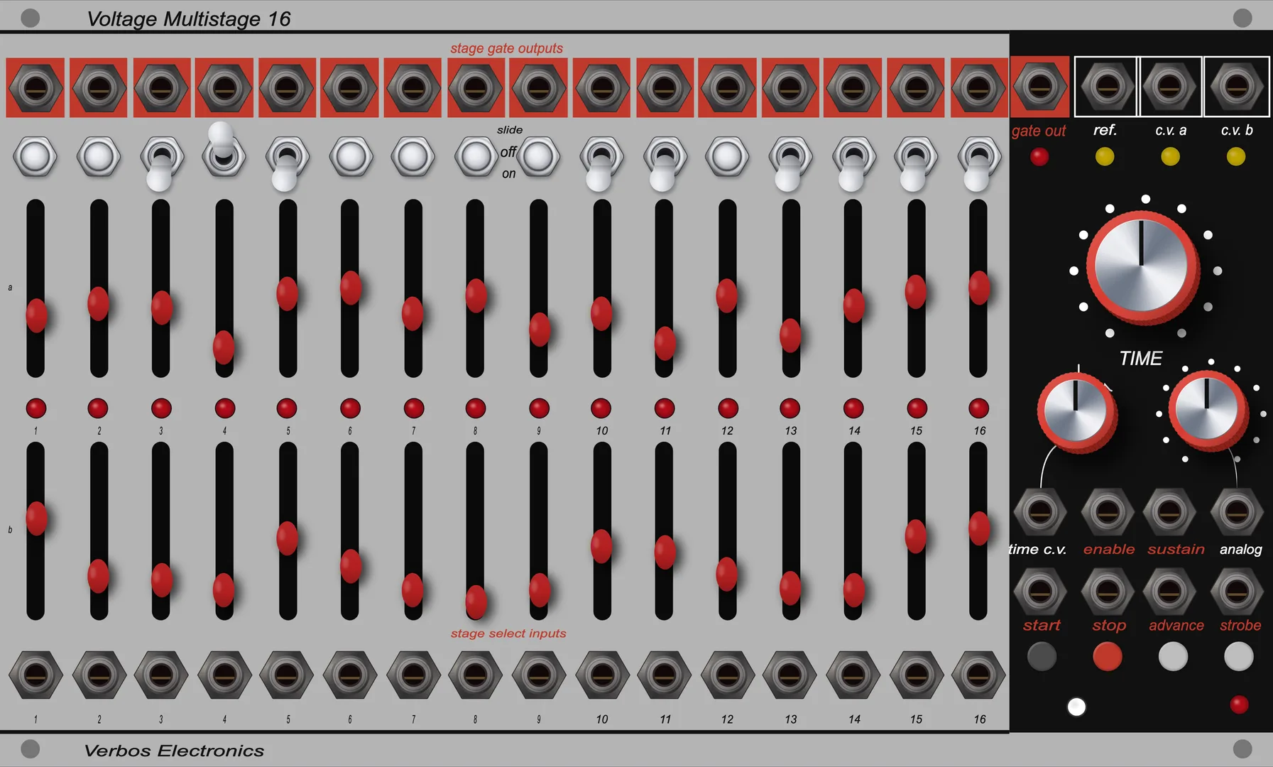 Verbos Electronics Voltage Multistage 16 — 42 HP