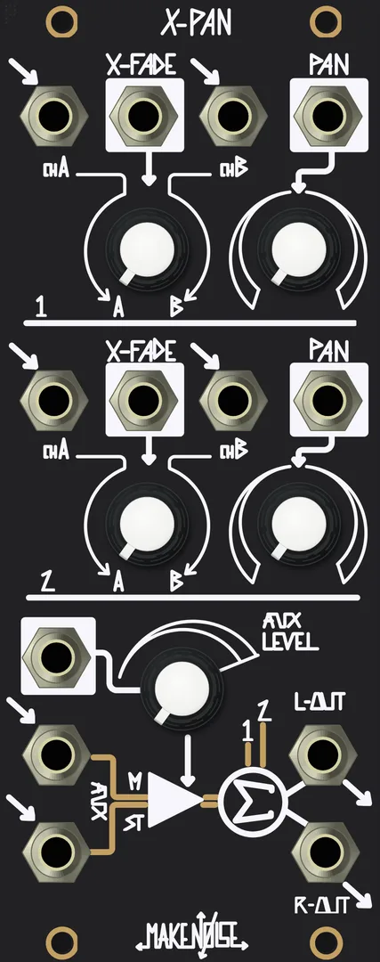 Make Noise X-PAN — 10 HP